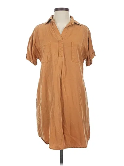 Pre-owned Universal Thread Casual Dress In Brown