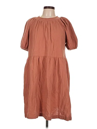 Universal Thread Casual Dress In Brown