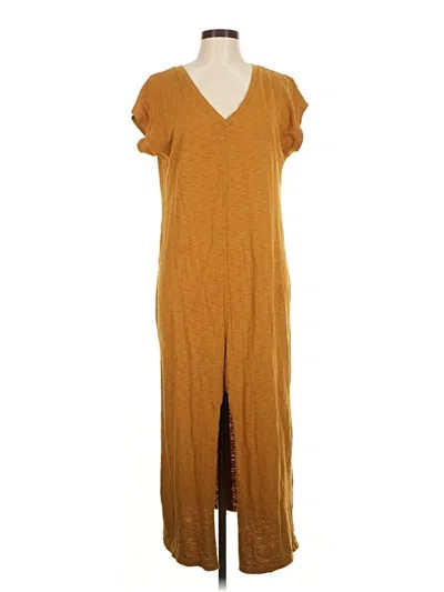Pre-owned Universal Thread Casual Dress In Brown