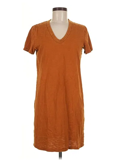 Pre-owned Universal Thread Casual Dress In Brown