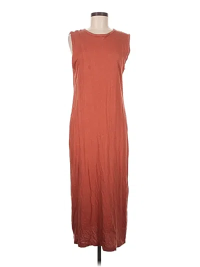 Pre-owned Universal Thread Casual Dress In Brown