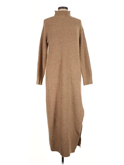 Pre-owned Universal Thread Casual Dress In Brown
