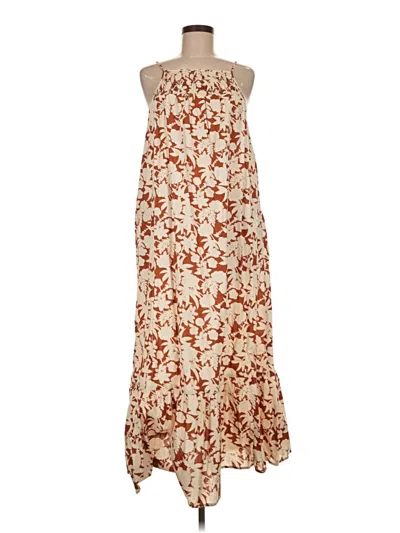 Pre-owned Universal Thread Casual Dress In Brown