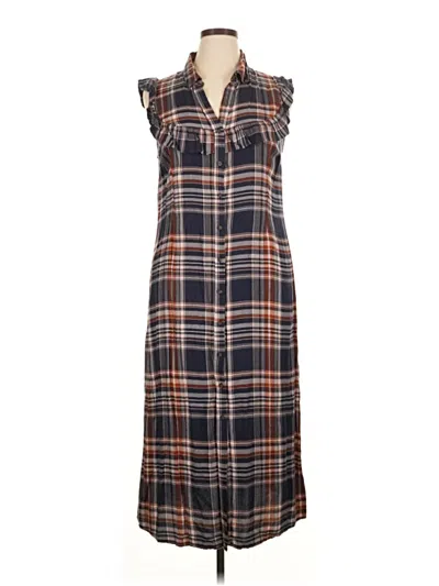 Pre-owned Universal Thread Casual Dress In Brown