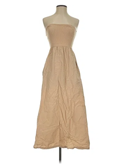 Pre-owned Universal Thread Casual Dress In Brown