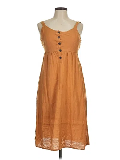 Pre-owned Universal Thread Casual Dress In Brown