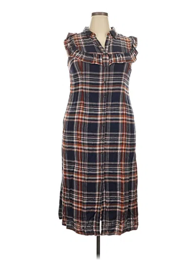 Pre-owned Universal Thread Casual Dress In Brown