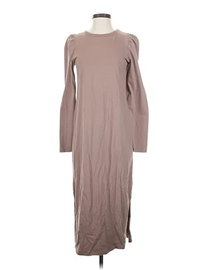Pre-owned Universal Thread Casual Dress In Brown