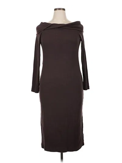 Pre-owned Universal Thread Casual Dress In Brown