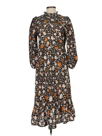 Pre-owned Universal Thread Casual Dress In Brown