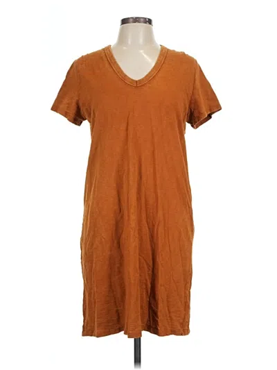 Pre-owned Universal Thread Casual Dress In Brown