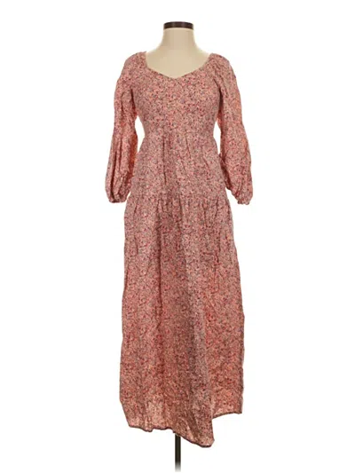 Pre-owned Universal Thread Casual Dress In Brown