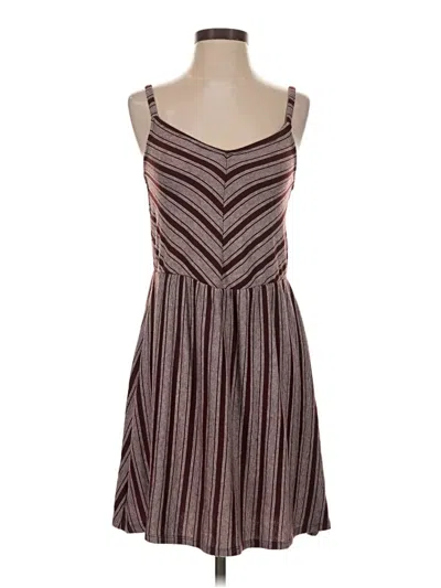 Pre-owned Universal Thread Casual Dress In Brown
