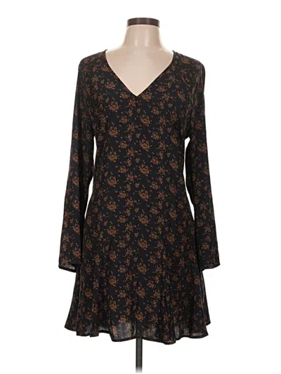 Pre-owned Universal Thread Casual Dress In Brown
