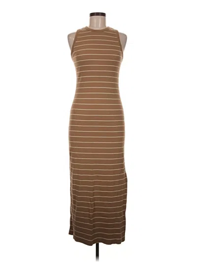 Pre-owned Universal Thread Casual Dress In Brown
