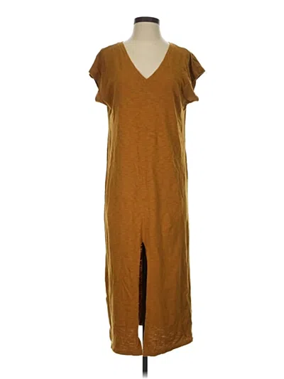 Pre-owned Universal Thread Casual Dress In Brown
