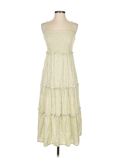 Pre-owned Universal Thread Casual Dress In Green