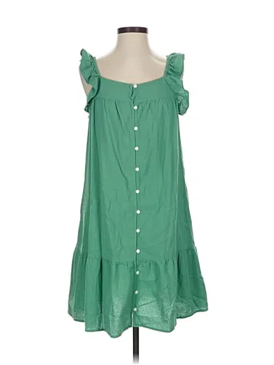Pre-owned Universal Thread Casual Dress In Green