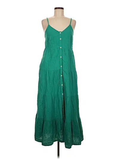 Pre-owned Universal Thread Casual Dress In Green