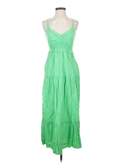 Pre-owned Universal Thread Casual Dress In Green