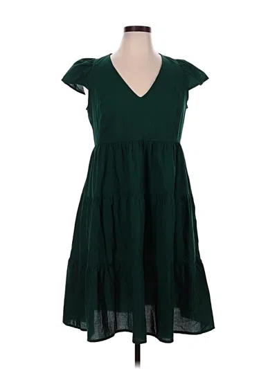 Pre-owned Universal Thread Casual Dress In Green