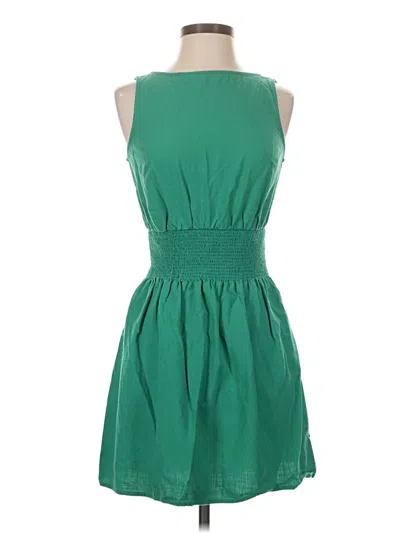 Pre-owned Universal Thread Casual Dress In Green