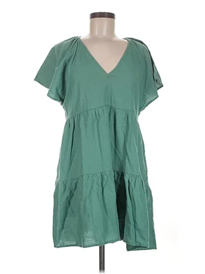 Pre-owned Universal Thread Casual Dress In Green