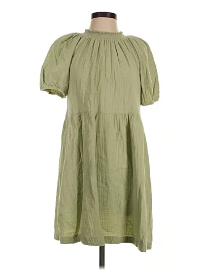 Pre-owned Universal Thread Casual Dress In Green