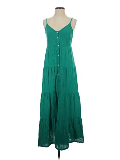 Pre-owned Universal Thread Casual Dress In Green