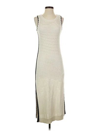 Pre-owned Universal Thread Casual Dress In Ivory