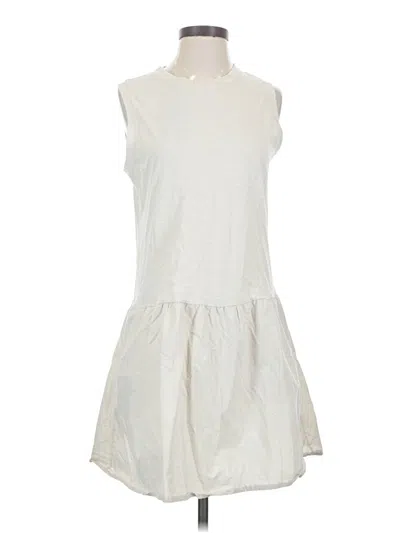 Pre-owned Universal Thread Casual Dress In Ivory