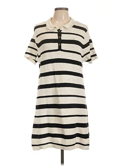 Pre-owned Universal Thread Casual Dress In Ivory
