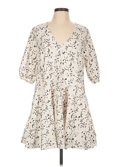 Universal Thread Casual Dress In Ivory
