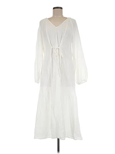 Pre-owned Universal Thread Casual Dress In Ivory