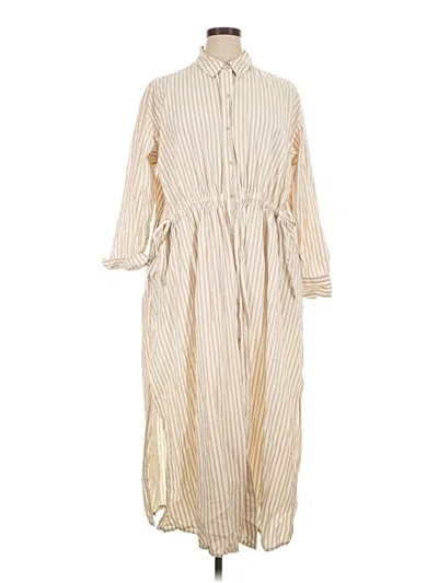 Pre-owned Universal Thread Casual Dress In Ivory