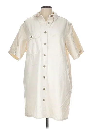 Pre-owned Universal Thread Casual Dress In Ivory