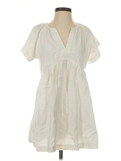 Pre-owned Universal Thread Casual Dress In Ivory