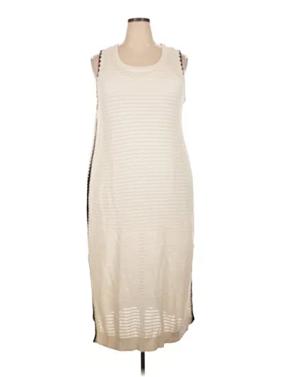 Pre-owned Universal Thread Casual Dress In Ivory