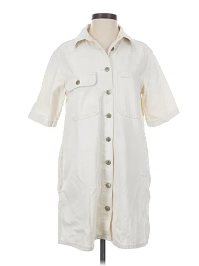Pre-owned Universal Thread Casual Dress In Ivory