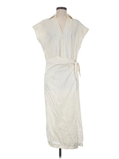 Pre-owned Universal Thread Casual Dress In Ivory