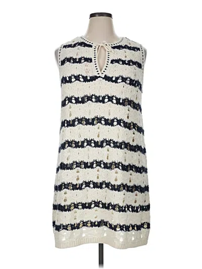 Pre-owned Universal Thread Casual Dress In Ivory