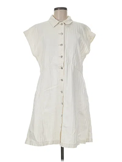 Pre-owned Universal Thread Casual Dress In Ivory