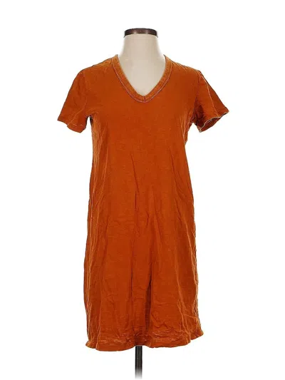 Pre-owned Universal Thread Casual Dress In Orange
