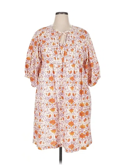 Pre-owned Universal Thread Casual Dress In Orange