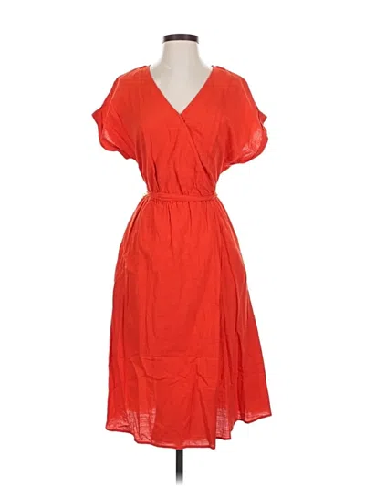 Pre-owned Universal Thread Casual Dress In Orange