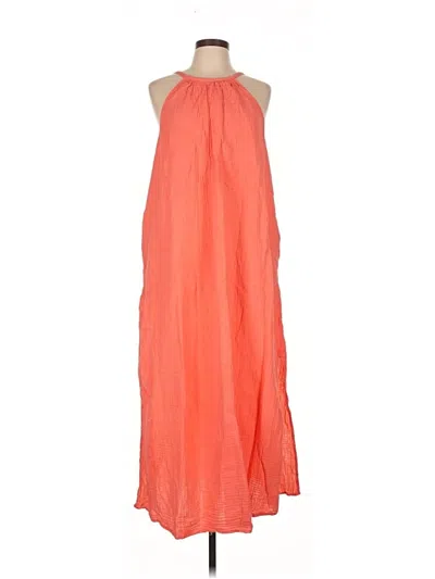 Pre-owned Universal Thread Casual Dress In Orange