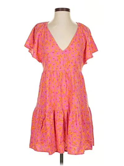 Pre-owned Universal Thread Casual Dress In Orange