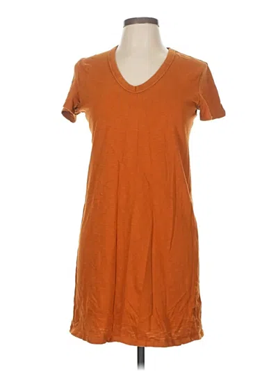 Pre-owned Universal Thread Casual Dress In Orange