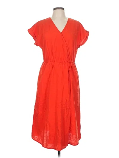 Pre-owned Universal Thread Casual Dress In Orange