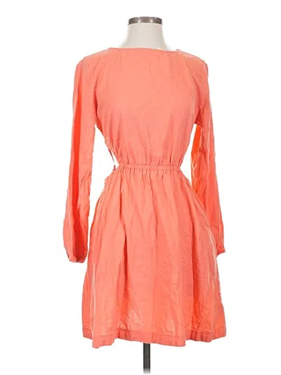 Pre-owned Universal Thread Casual Dress In Orange